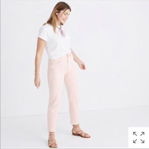 Madewell Garment-Dyed Straight Leg Jean